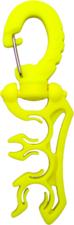 Schlauchhalter gelb